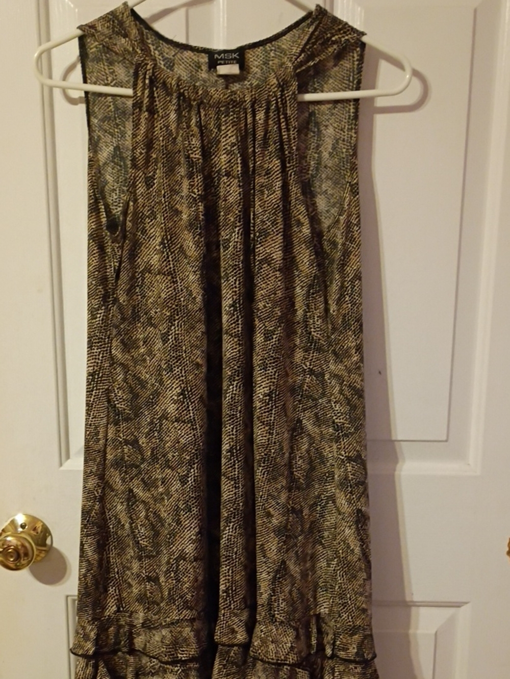 MSK Petite Sleeveless Dress
